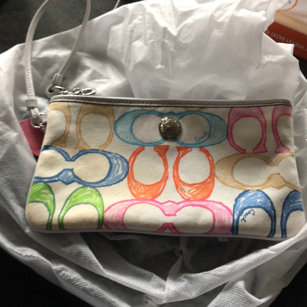 Coach wristlet